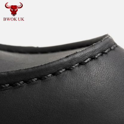 Handmade Leather Moc Toe Boots