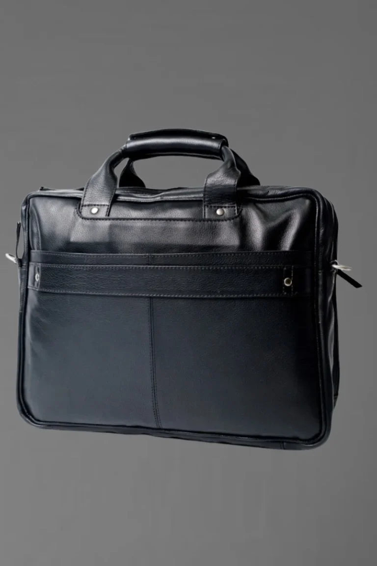 Classic Leather Briefcase – Premium Business Bag - Bwok limited