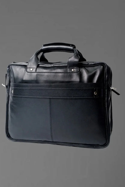 Classic Leather Briefcase – Premium Business Bag - Bwok limited