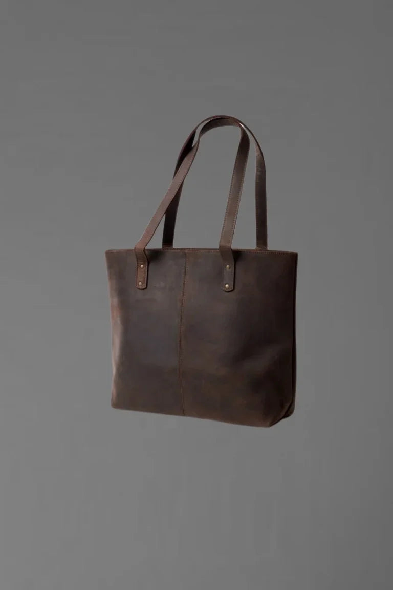 Leather Tote Bag - Bwok limited