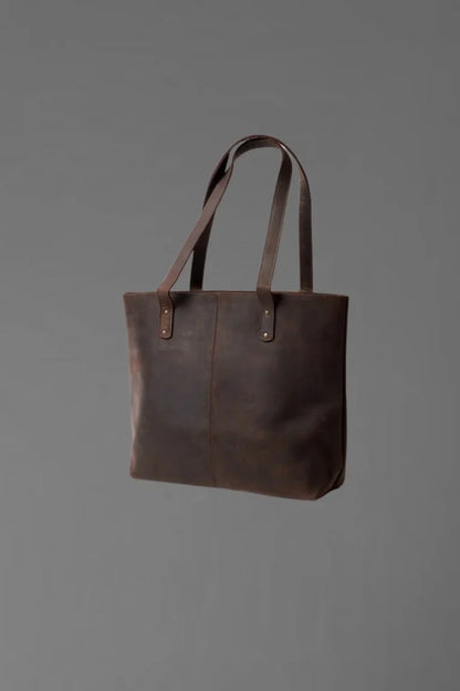 Leather Tote Bag - Bwok limited