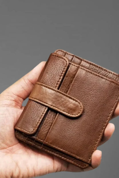 Compact Leather Cardholder - Bwok limited