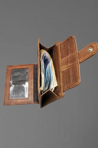 Compact Leather Cardholder - Bwok limited