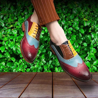 Multi-Color Oxford Shoes - Bwok limited
