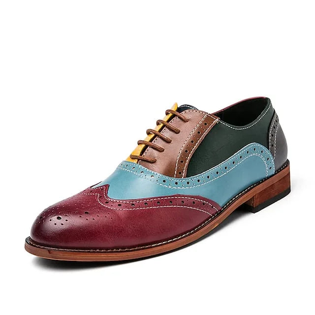 Multi-Color Oxford Shoes - Bwok limited