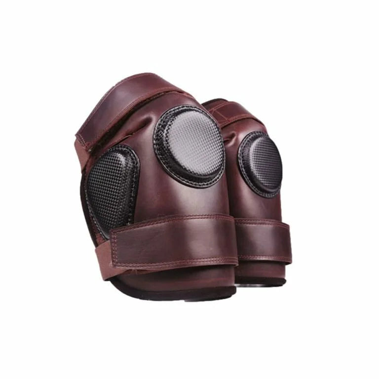 Soft Padded Leather Knee Pads - Bwok limited