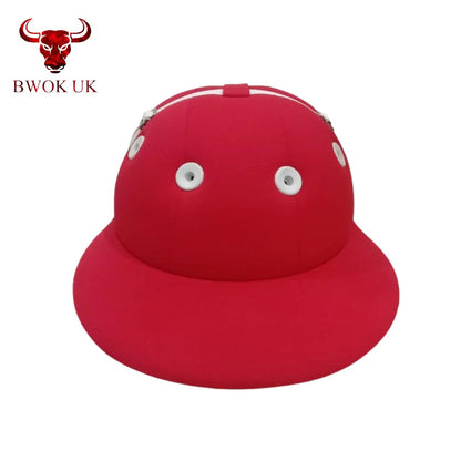 Red Riding Helmet Cap