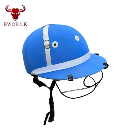 Blue Polo Riding Helmet - Bwok limited