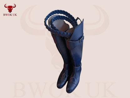 Tall Leather Riding Boots
