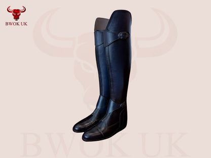 Tall Leather Riding Boots