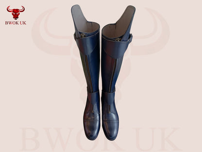 Tall Leather Riding Boots