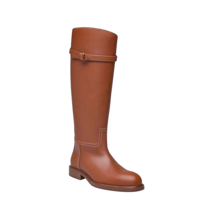 Casual Style Equestrian Boots