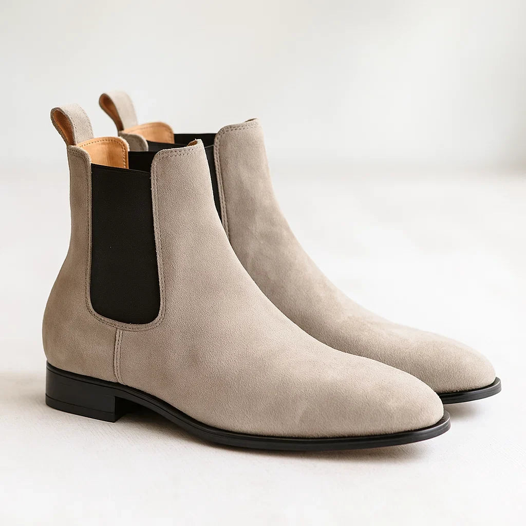 Handmade Suede Chelsea Boots