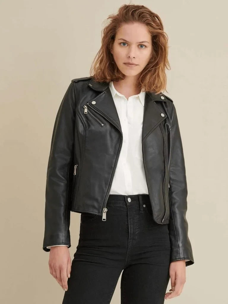 Women Biker Jacket - Bwok limited