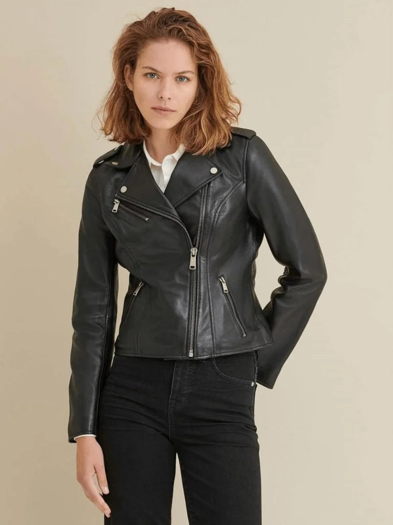 Women Biker Jacket - Bwok limited