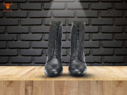 Stylish Long Ankle Boots - Bwok limited