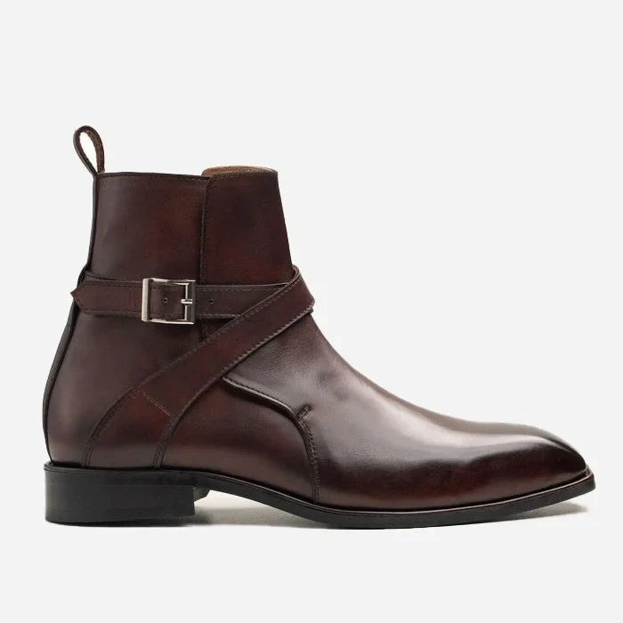 Brown Leather Jodhpur Boots - Bwok limited