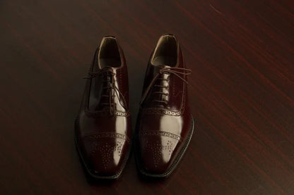 Leather Oxford Shoes - Bwok limited