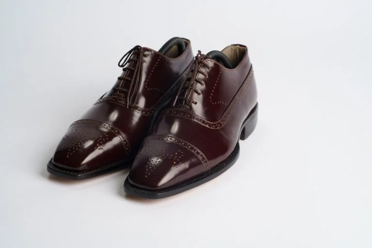 Leather Oxford Shoes - Bwok limited