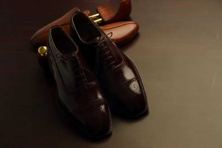 Leather Oxford Shoes - Bwok limited