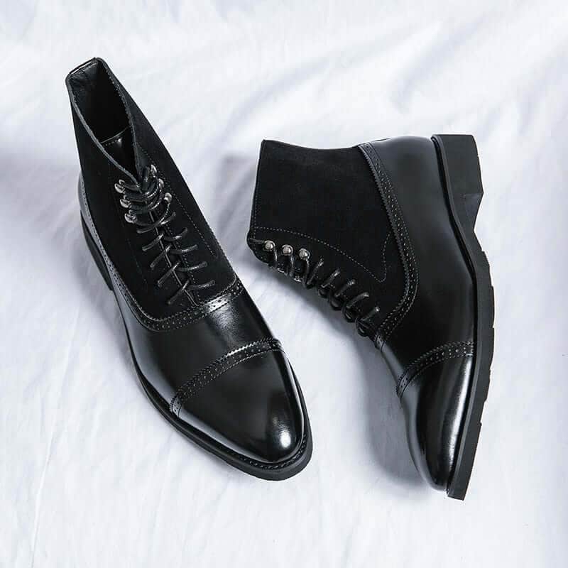 Handcrafted Leather Oxford Boots