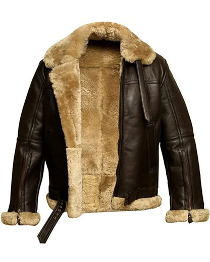 Brown Golden Fur Jacket - Bwok limited