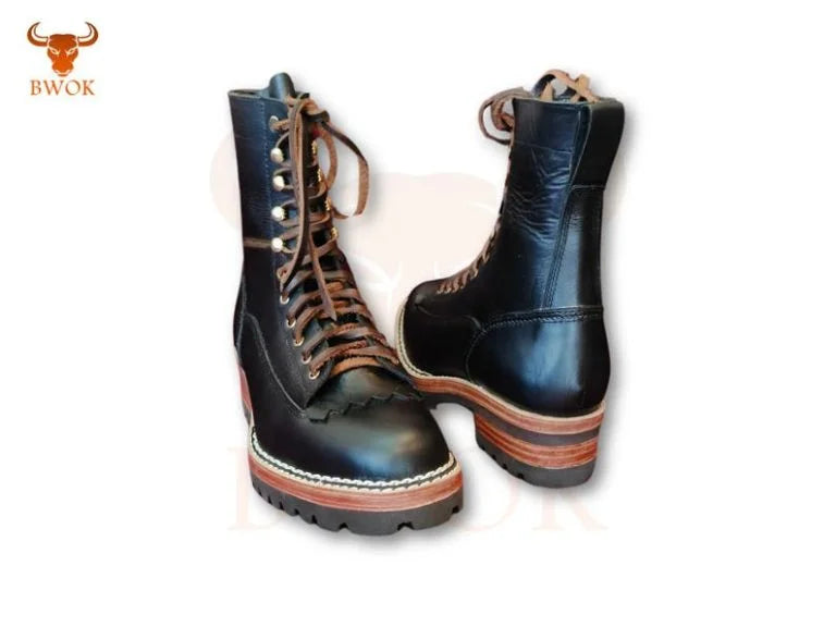 Rugged Handmade Work Boots - Bwok limited