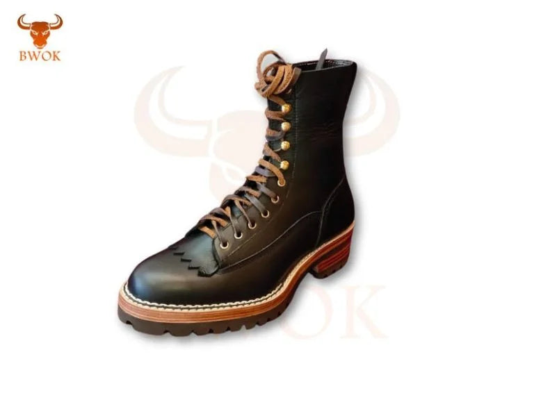 Rugged Handmade Work Boots - Bwok limited