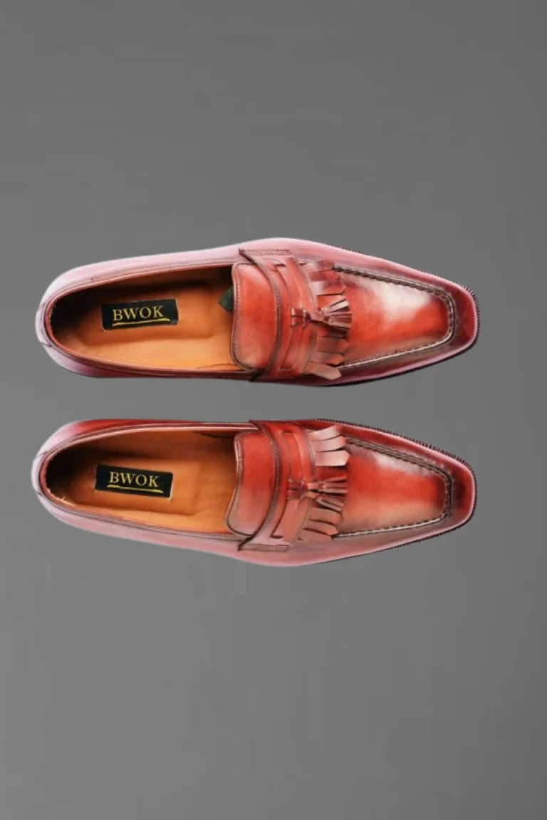 Tassel Loafers Shoes - Bwok limited