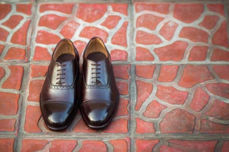Toronto Leather Oxford Shoes - Bwok limited