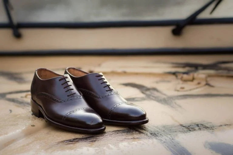 Toronto Leather Oxford Shoes - Bwok limited